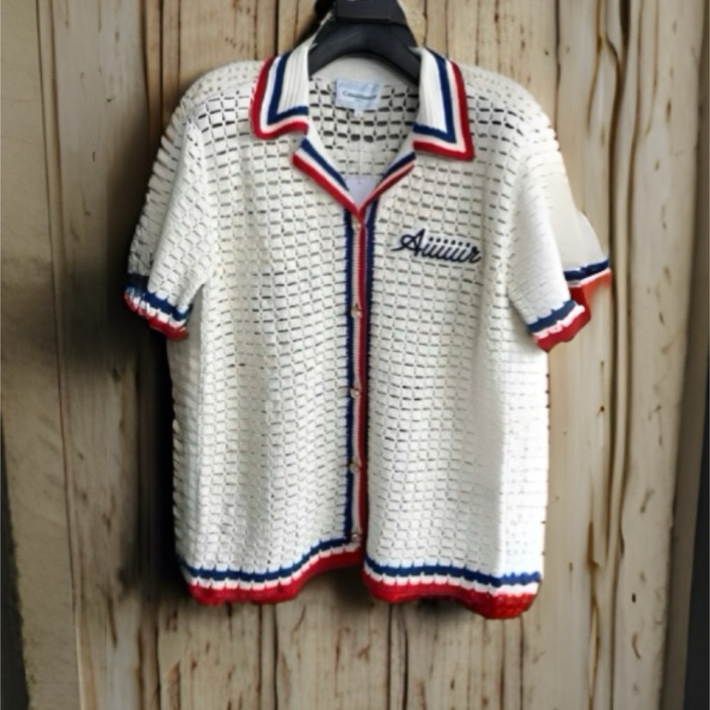 Men’s Casablanca Casual button-down shirt, size extra large